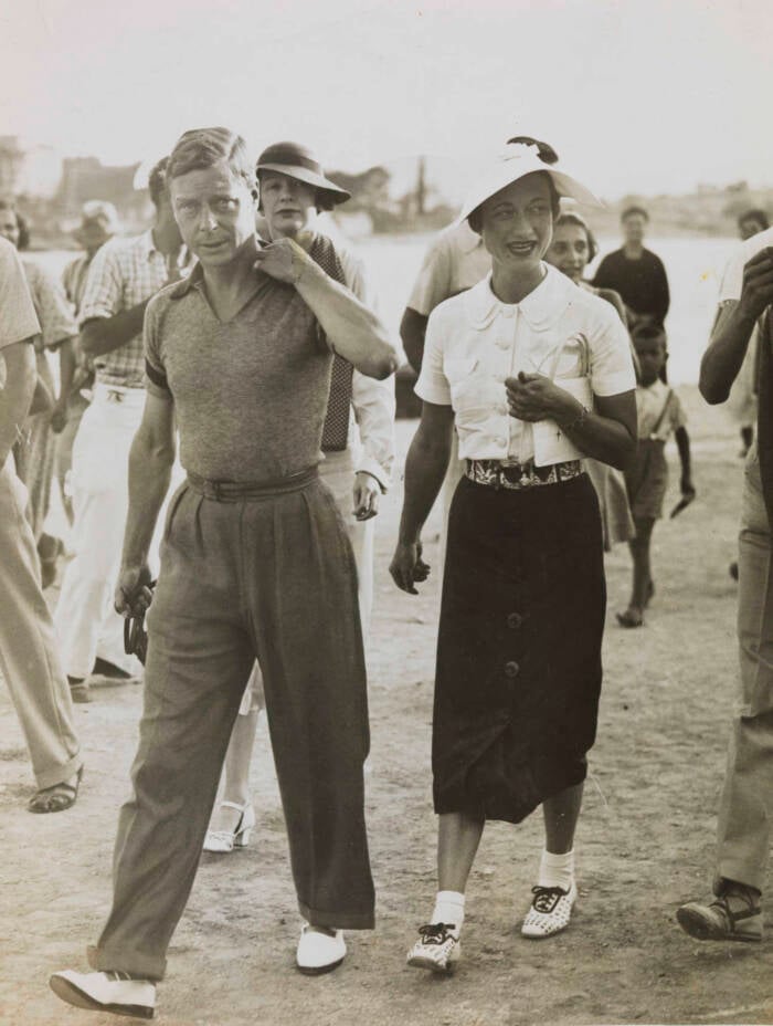 Edward With Wallis Simpson