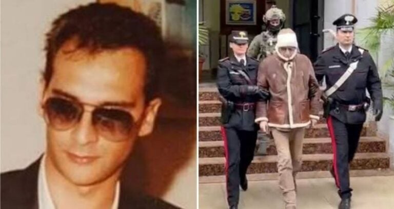 Matteo Messina Denaro Alongside His Arrest Featured