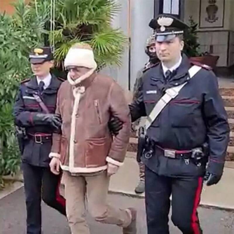 Matteo Messina Denaro In Police Custody