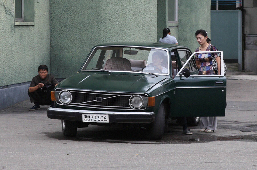 Stolen Volvo In North Korea