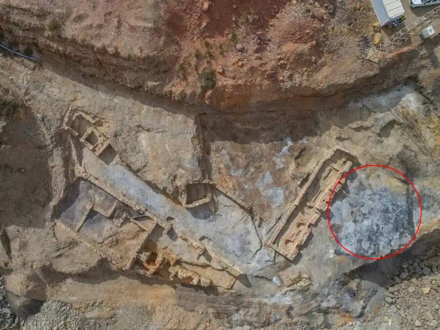 Sandals Found At Urium Mine In Spain