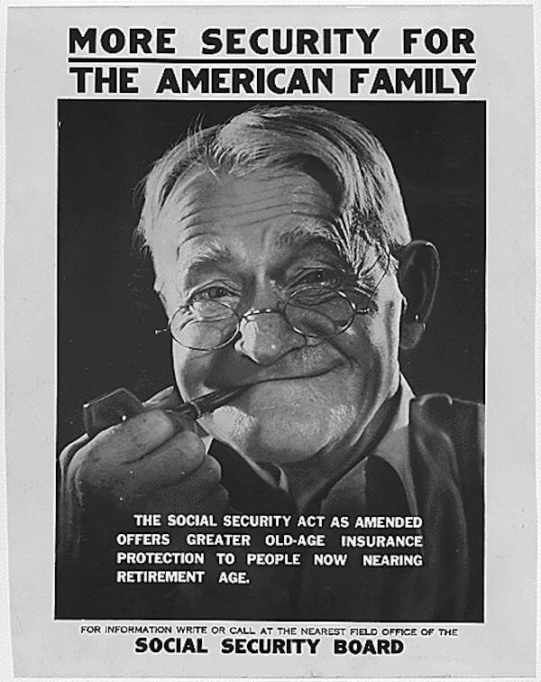 Social Security Poster Second Bill Of Rights