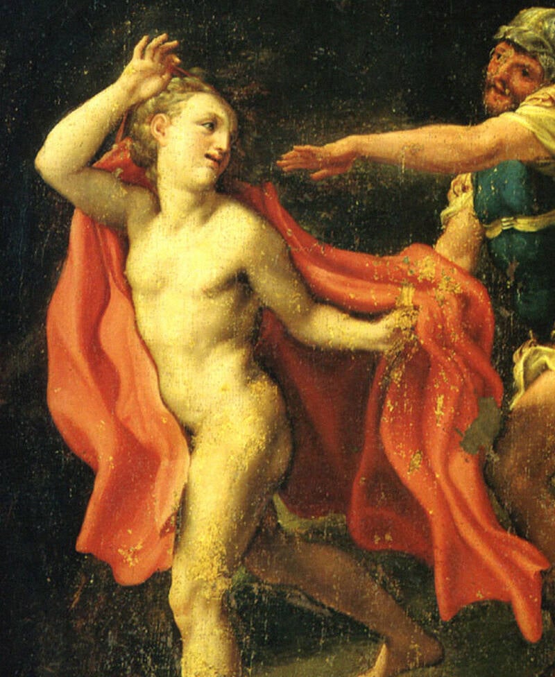 Naked Man From The Gospel Of Mark