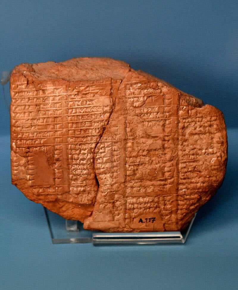 Assyrian King List Tablet