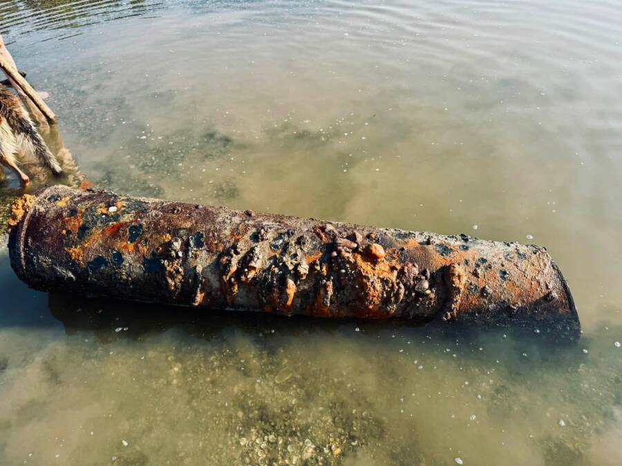World War II Mine Found In Danube