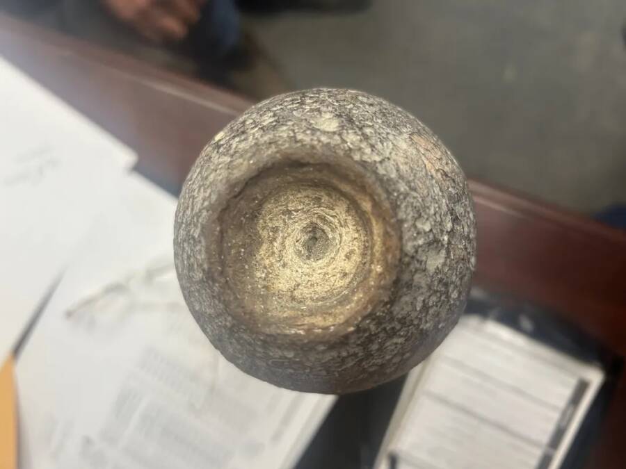 Civil War Explosive Used As Paperweight