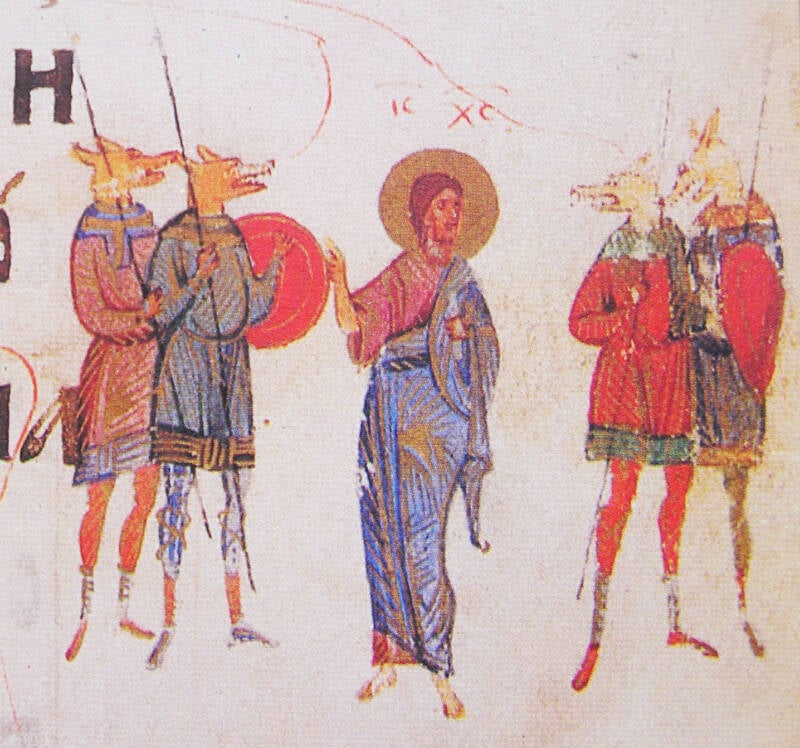 Jesus Christ With Cynocephali