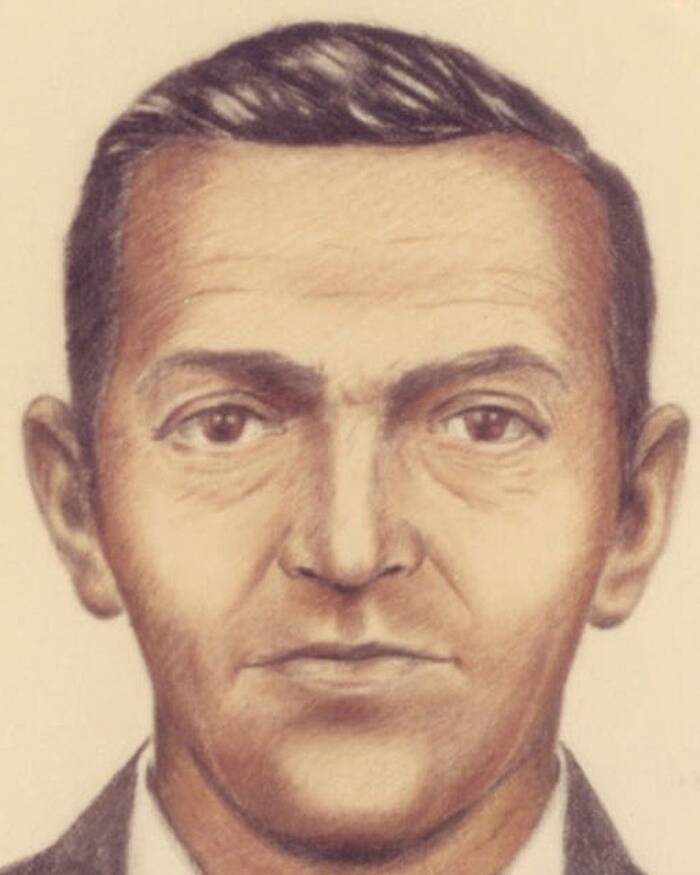 D B Cooper Fbi Sketch