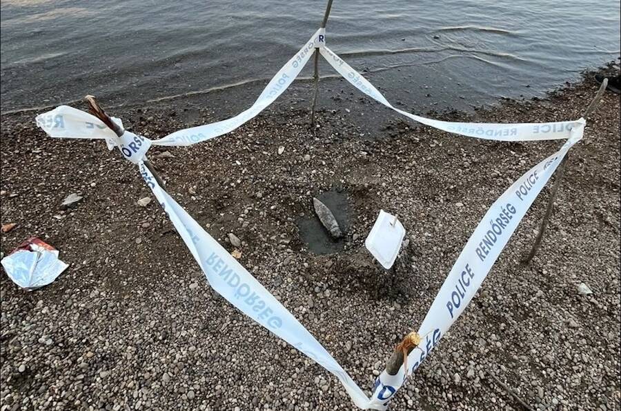 Danube River Drought Reveals Artifacts In Hungary