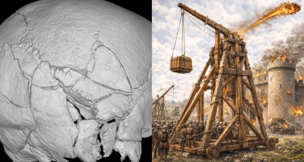 This Medieval Skeleton Was Discovered With 167 Fractures At A Scottish Castle. Now, Researchers Believe He Was The First Victim Of Edward I’s ‘Warwolf’ Trebuchet