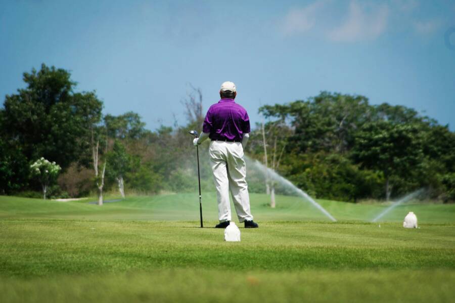 Golf Course Sprinklers