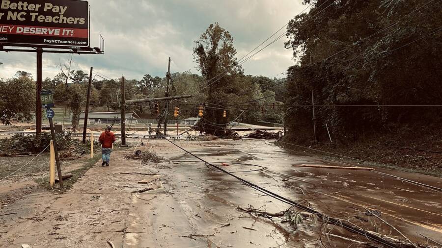 Hurricane Helene Damage