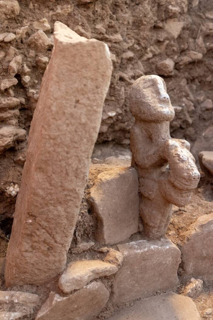Leopard Statue Found At Karahan Tepe