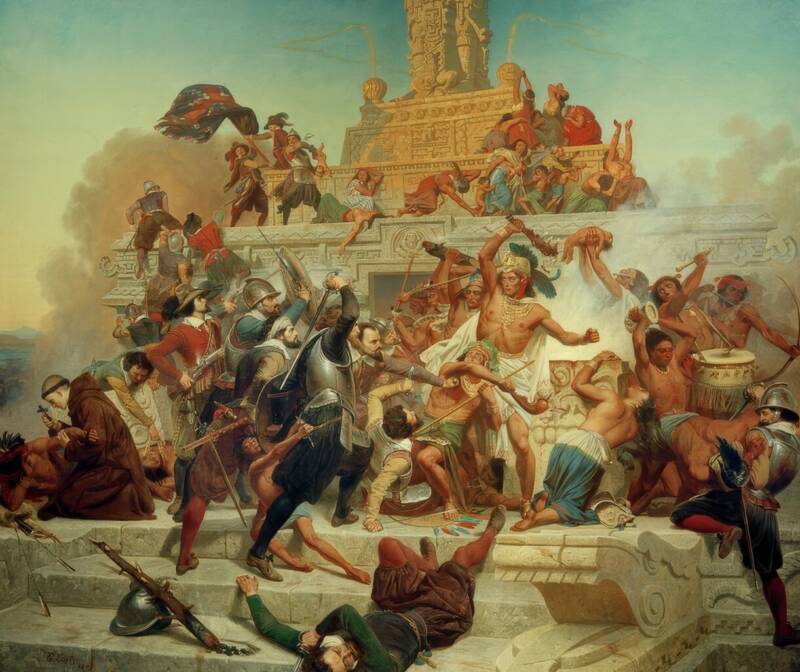 The Storming Of The Teocalli