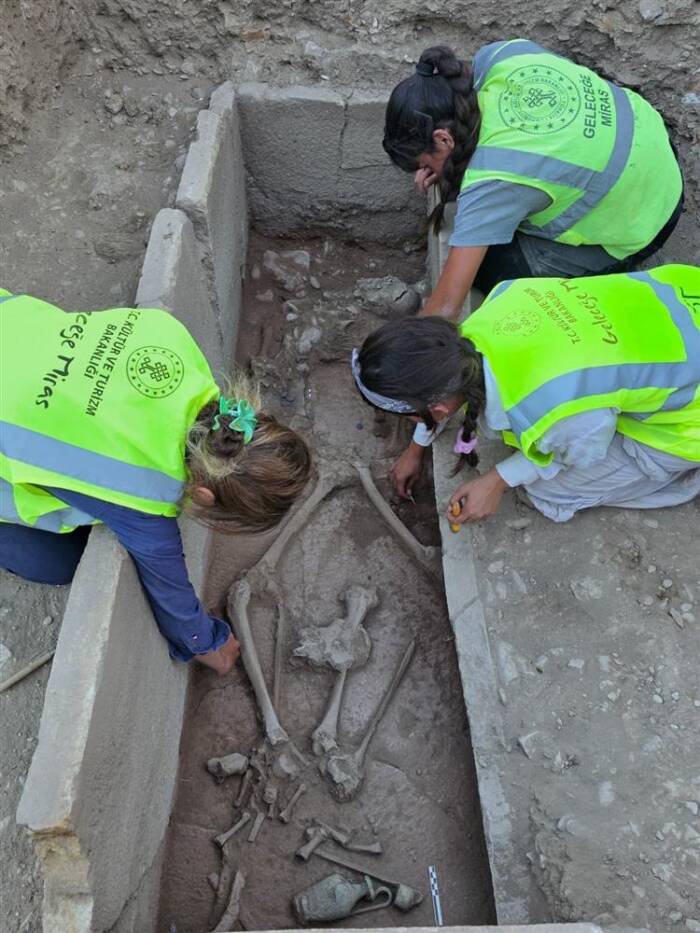 Ancient Tomb Found In Aspendos