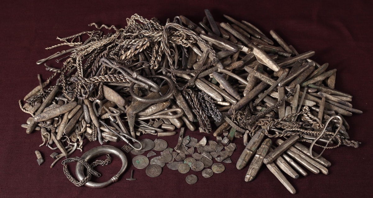 Denmark's Largest-Ever Viking Silver Hoard Discovered in Backyard